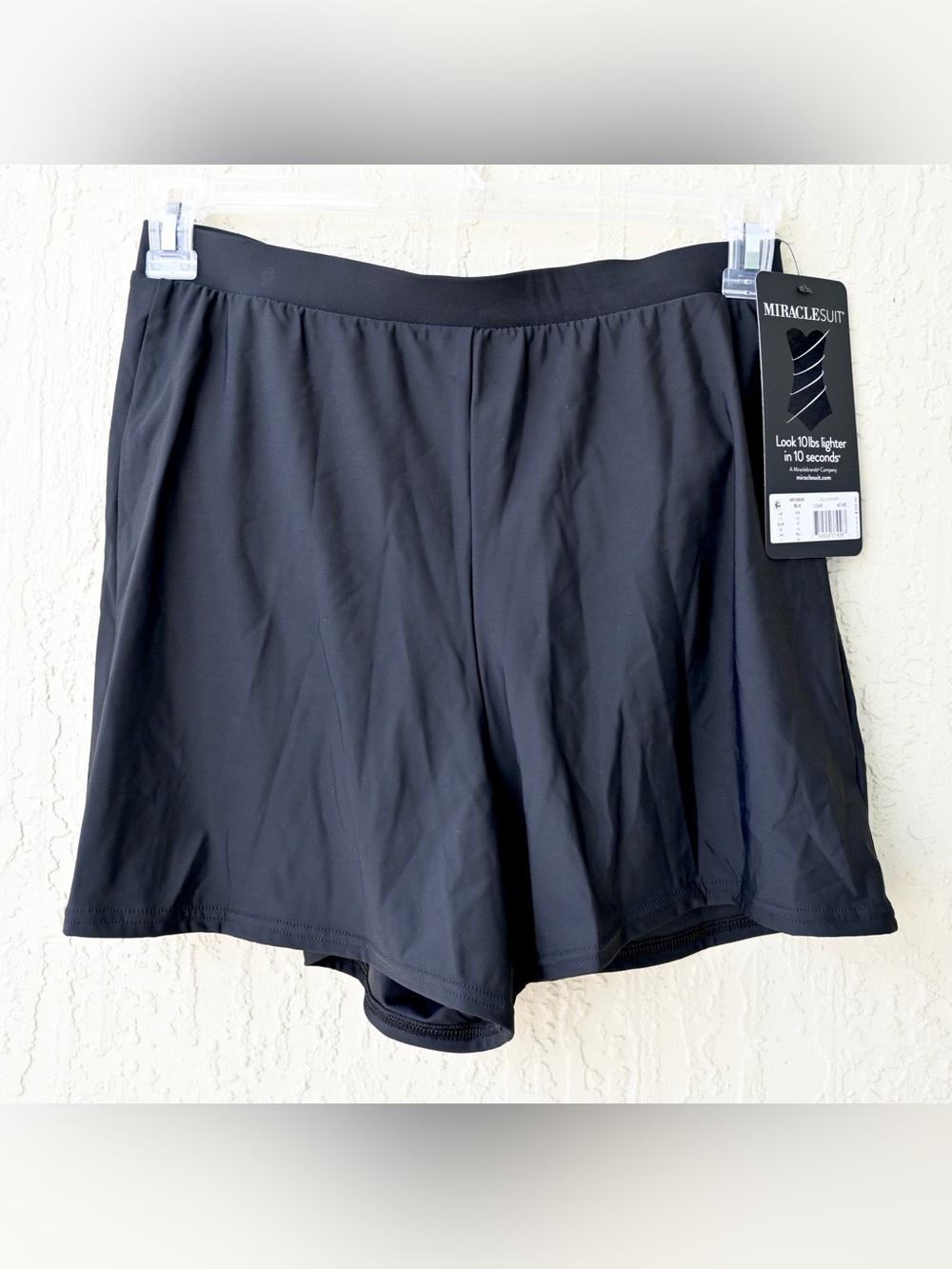 Miraclesuit Black Shapewear Slimming Swim Shorts